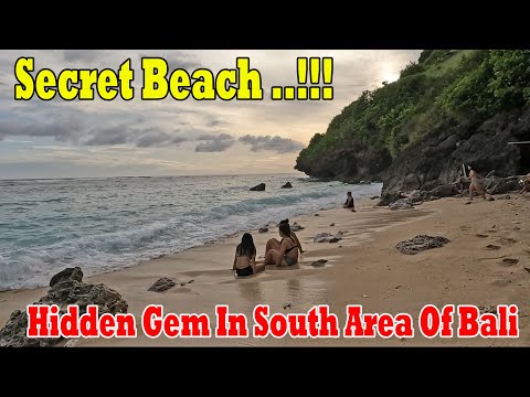 Hidden Beach In South Area Of Bali....!!! Worth To Visit...!!! Bali Beaches