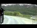 Дорога Е6 в районе города Альта, Норвегия. - E6 road near the town of Alta ...