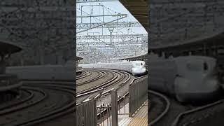 浜松駅のカーブから見たN700Sがかっこよすぎ！！(2020/07/25)
