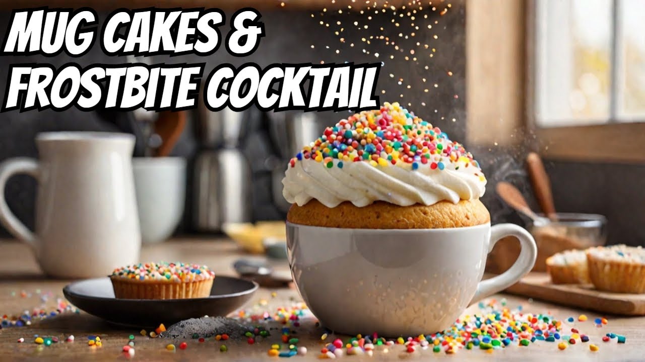 Indulgent Mug Cakes & the Frostbite Cocktail