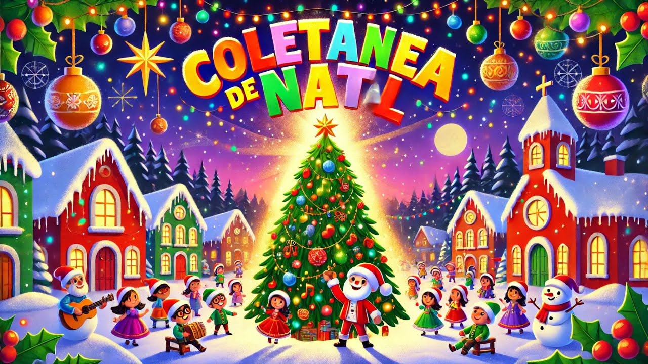 🎄 Coletânea de Músicas Natalinas Infantis | Louvores para Crianças 🎶
