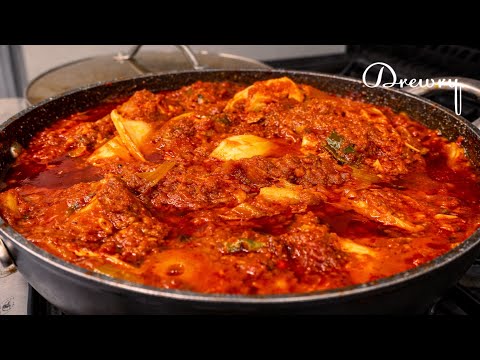 TASTY ASSORTED FRIED FISH STEW /GHANA FISH STEW