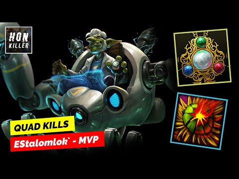 HoN Doctor Repulsor ICON OF THE GODDESS with HELLFLOWER - MVP