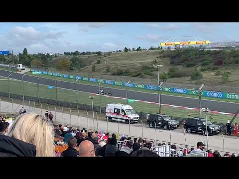 F1 2021 Turkish GP - AlphaTauri AT02 downshifting - Turn 9