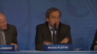 UEFA chief Platini reaction on WC 2026 delays