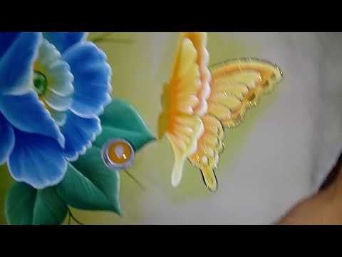 Tutorial pintando mariposa y amapola con Alfre Severo