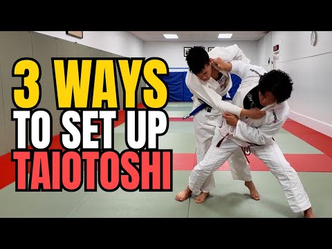 3 ways to set up Taiotoshi | JUDO