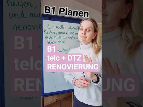 B1 Planen "Renovierung" telc DTZ