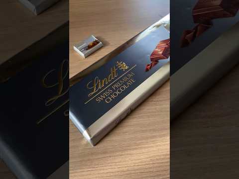 Lindt Unboxing #shorts #chocolate #lindtchocolates #darkchocolate