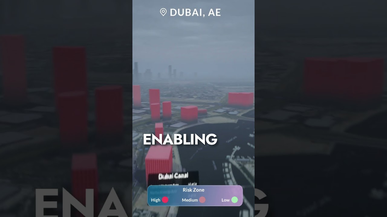 Digital Twin for Urban Flood Resilience in Dubai | ViitorCloud