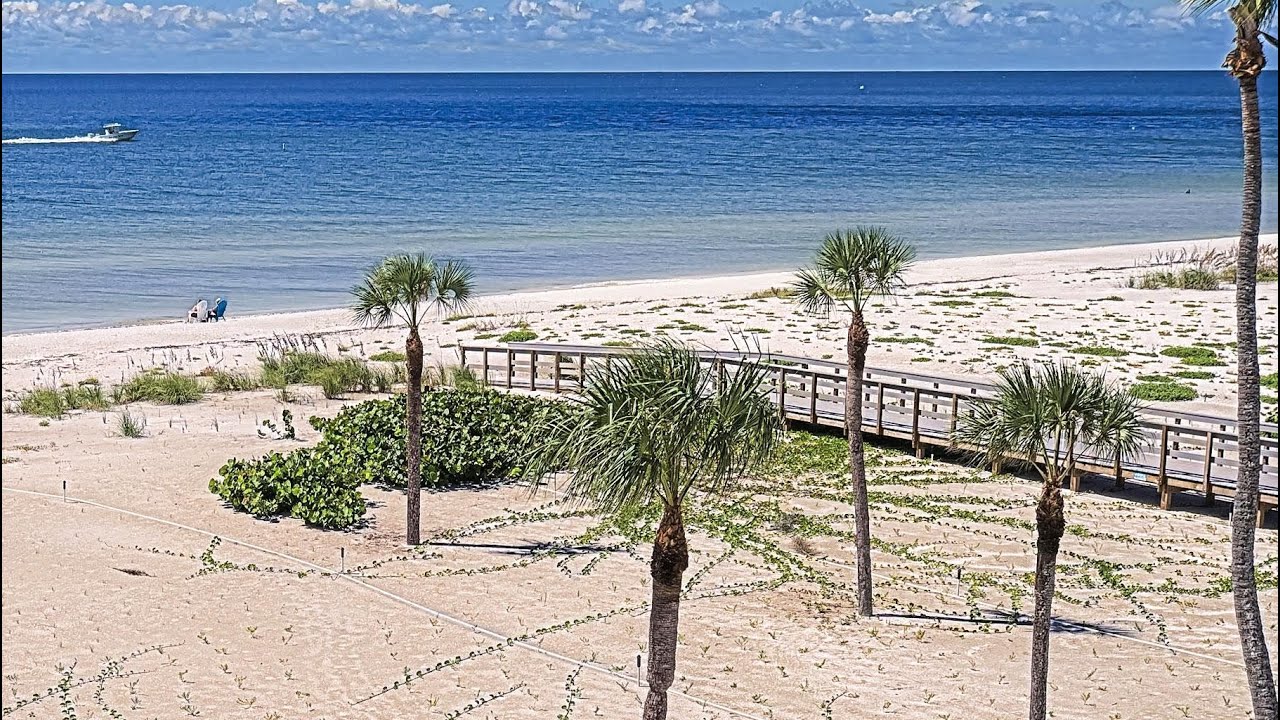 Live webcam view of Playa de Sanibel Island