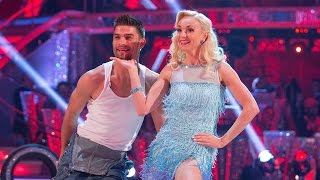 Helen George &amp; Aljaz Skorjanec Cha Cha to &#39;Uptown Girl&#39; - Strictly Come Dancing: 2015