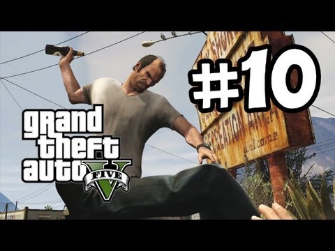 Grand Theft Auto 5 Part 10 Walkthrough Gameplay - Trevor - GTA V Lets Play Playthrough