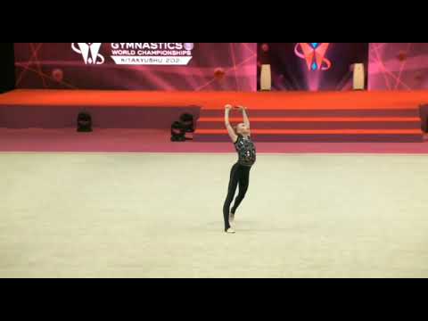 Viktoriia Onopriienko Clubs Qual 26,150 - World Championships Kitakyushu 2021