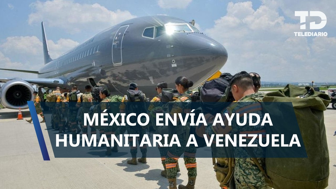 México envía brigada de rescate y ayuda humanitaria a Venezuela tras sismos