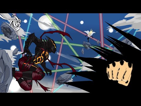 Garou vs Flashy Flash vs Platinum S [Edited By @sweetdurt2143] [Fan Animation by @Dukeanimator]