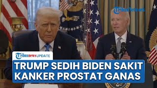 Donald Trump Sedih Joe Biden Divonis Alami Kanker Prostat Stadium 4, Doakan Lekas Sembuh dan Sukses