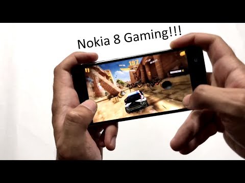 Nokia 8 Gaming Review!!! Video