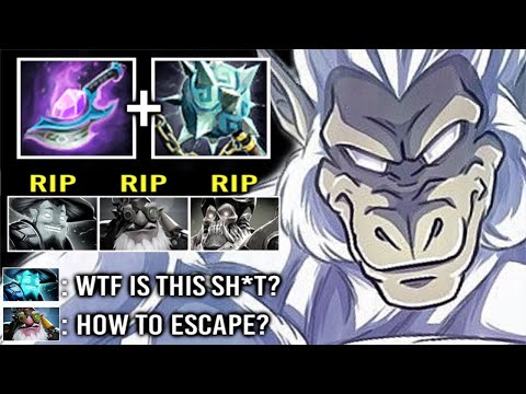 NEW CRAZY META Arcane Blink + Gleipnir Oozaru Anti Escape Build vs Sniper Storm Imba Hero Dota 2