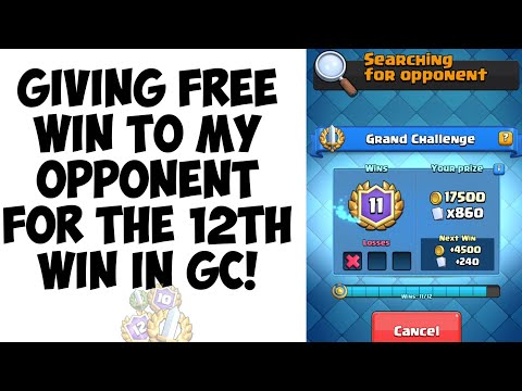 GIVING FREE WIN TO MY OPP IN THE GRAND CHALLENGE AND SEEING THEIR REACTION DIDN'T EXPECT THIS!
