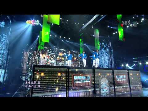 [HD] 121229 G.O Dramatic Blue_ Tearfully Beautiful on 2012 SBS Gayo Daejun.mp4