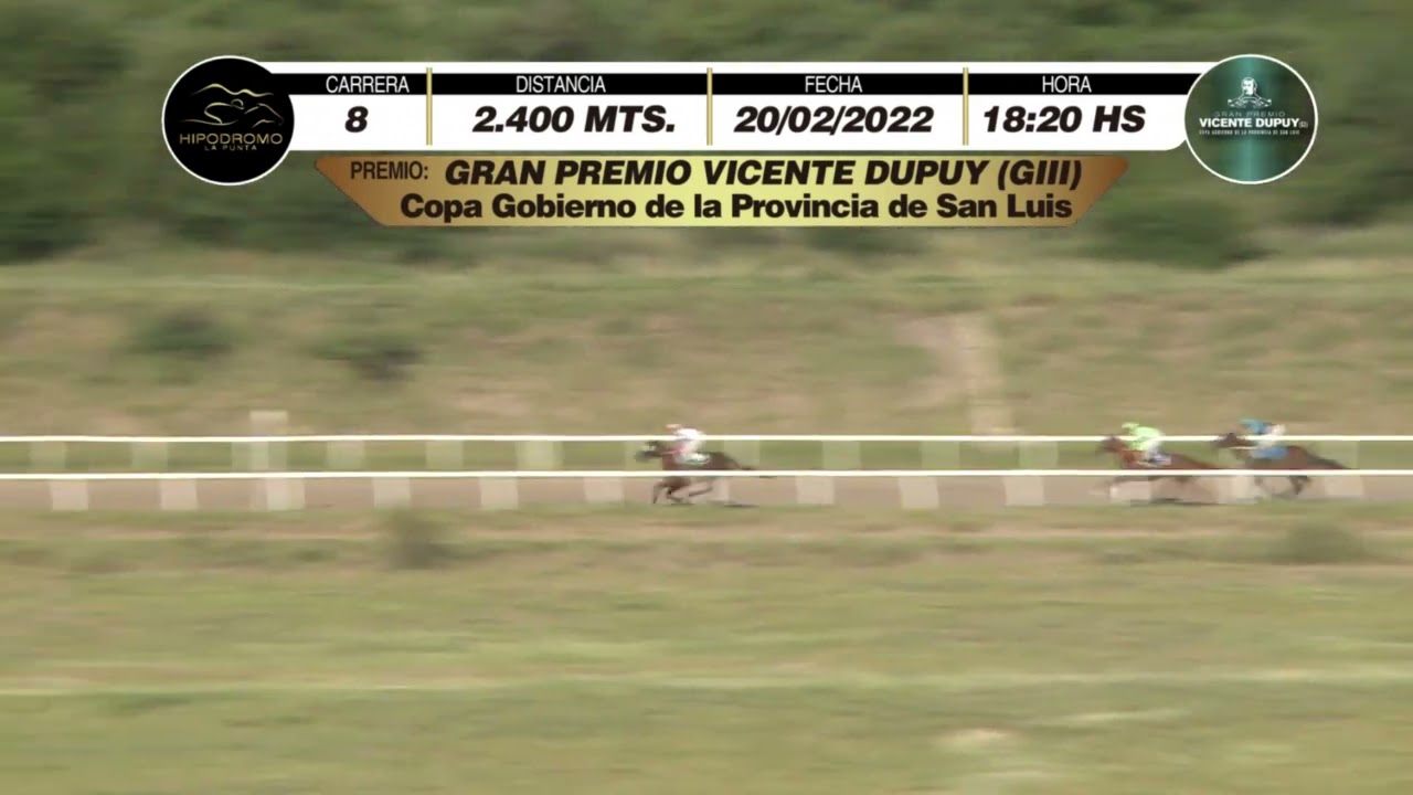 TURF: Macklin demoledor en el GP Vicente Dupuy 2022
