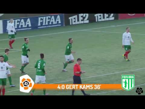 5. voor 2017: Tallinna FC Flora U21 - FC Elva 6:2 (4:0)