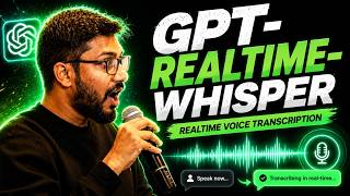 OpenAI Whisper Just Got Realtime!!!
