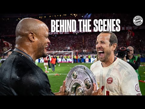 Bierduschen Premiere für Kane, Olise & Co. 🍺🚿 | FC Bayern Meisterjubel Behind the Scenes