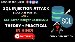 SQL injection attack | vulnerability | 2022| lab 2 | #part2