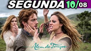 ALÉM DO TEMPO | 10/08 SEGUNDA - MELISSA SURTA ao DESCOBRIR LÍVIA e FELIPE JUNTOS! - CAPÍTULO DE HOJE