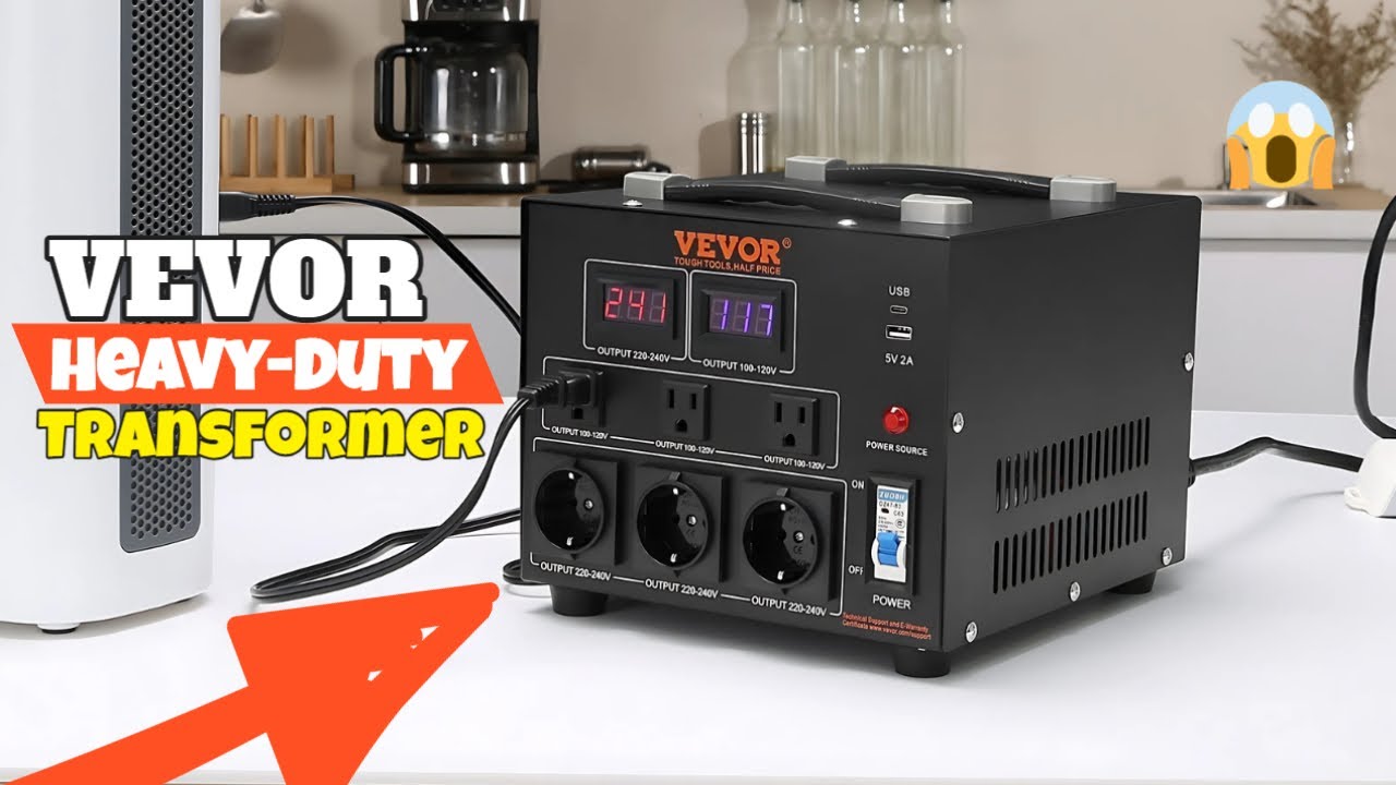 Heavy-Duty Step Up/Down Power Solution! | Vevor 5000W Voltage Converter Transformer Review