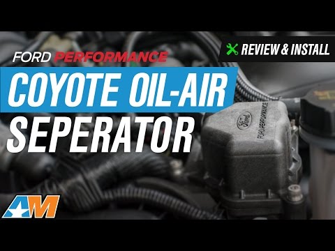 2011-2017 Mustang 5.0L Ford Performance Coyote Engine Oil-Air Separator Review & Install