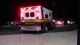 preview picture of video 'BRVRS Ambulance 152 Responding 5-3-13, Grover Air Horns'