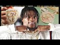 Ravens QB Lamar Jackson Shows Off His Insane Jewelry Collection On The Rocks