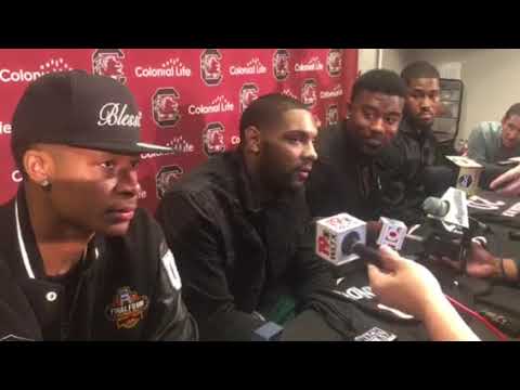 P.J. Dozier, Sindarius Thornwell, Duane Notice and Justin McKie