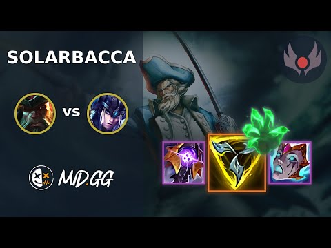 MID.GG: [ solarbacca ] Gangplank TOP vs Sejuani | NA GRANDMASTER | LOL Season 2025