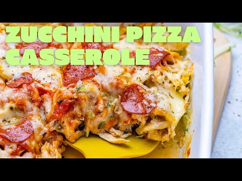 Zucchini Pizza Casserole Recipe