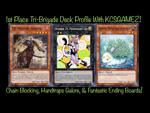 1st Place Chain Blocking Tri-brigade Melffy Deck Profile with KCSGAMEZ! 24 - 2 & Counting!