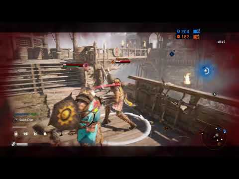 Conqueror light spamming a PeaceKeeper