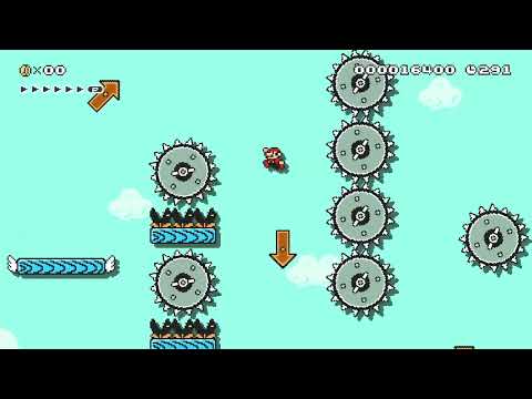 Muncher attack 3 by JohnnySSBU 🍄Super Mario Maker 2 ✹Switch✹ No Commentary #dhy