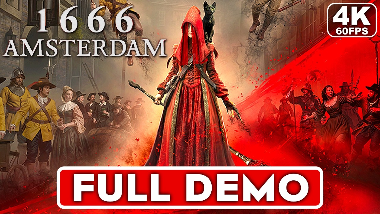1666 AMSTERDAM Gameplay Walkthrough FULL DEMO [4K 60FPS PC ULTRA] - No Commentary