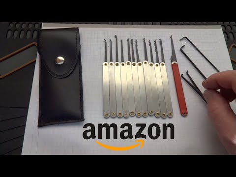 (771) Review: Ubesta 15-Piece Lock Pick Kit