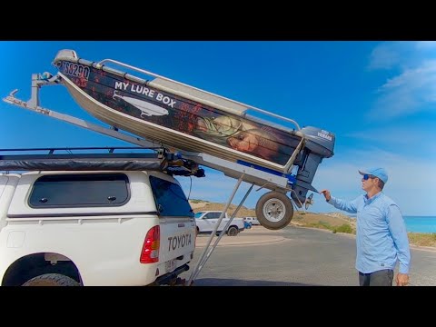 How We Travel With A Tinny - A Boat Loader Made Easy