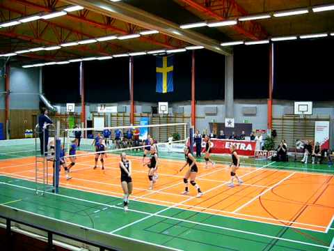 Final Four 2009. Boll från andra set RIG Falköping C-Solna