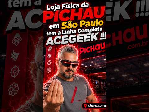 Loja Física da PICHAU em São Paulo tem a Linha Completa @Acegeekbr !!!