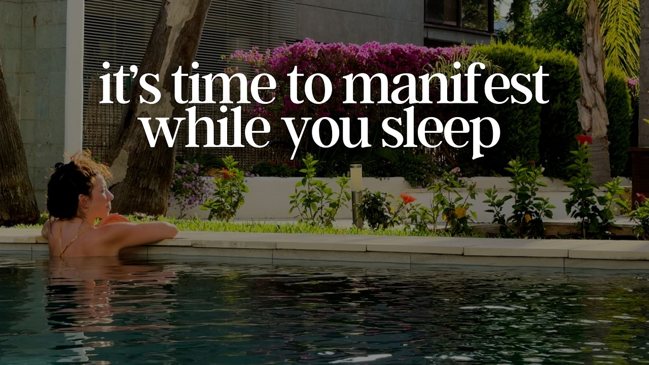 Quantum Leap while you Sleep 😴 Neville Goddard Inspired Mantras to Fall Asleep in the Wish Fulfilled