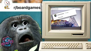 Doomscrolling r/Boardgames subreddit | Neon Reacts 001