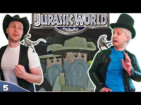 Bros Play LEGO Jurassic World ✪ OLDSCHOOL! ✪ Co-op Multiplayer Gameplay ● #05
