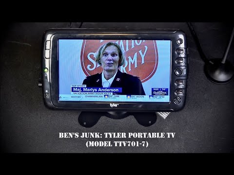 Oddity Archive: Episode 245.5 – Ben’s Junk: Tyler Portable TV (Model TTV701-7)